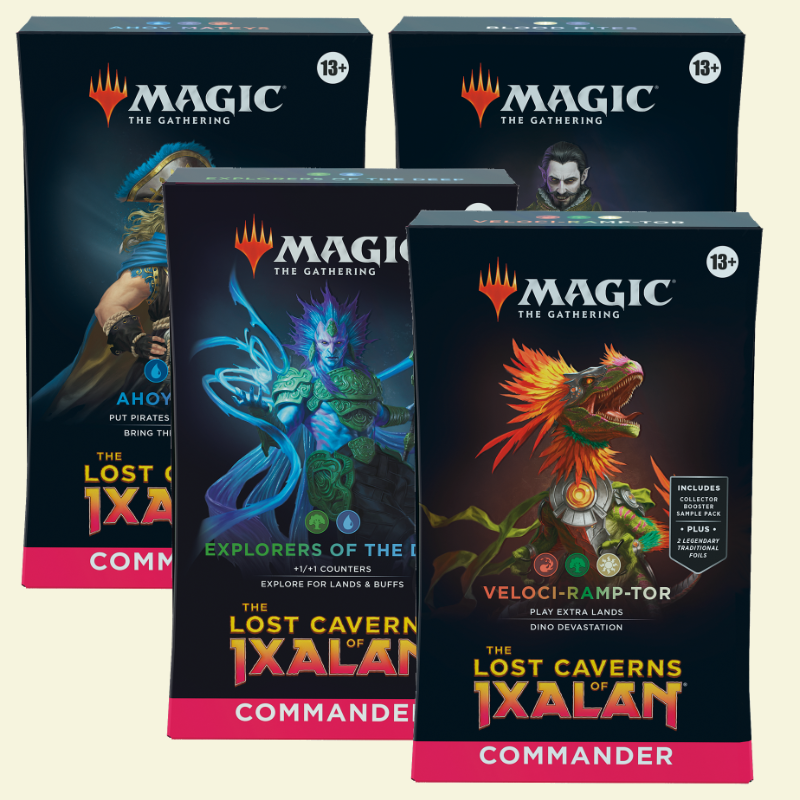 MTG - Lost Caverns of Ixalan Commander Deck Derpy Cards MTG - Lost Caverns of Ixalan Commander Deck Derpy Cards