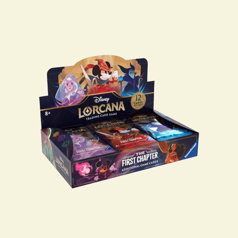 Lorcana - First Chapter Booster Box Derpy Cards Lorcana - First Chapter Booster Box Derpy Cards
