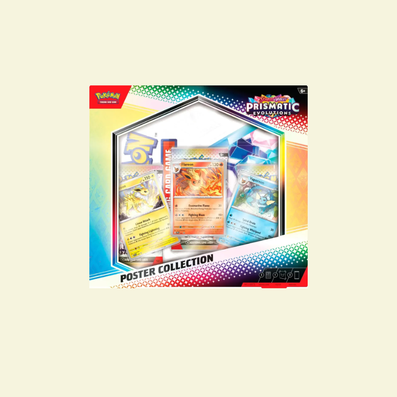 Pokemon - SV8.5 Prismatic Evolutions Poster Collection