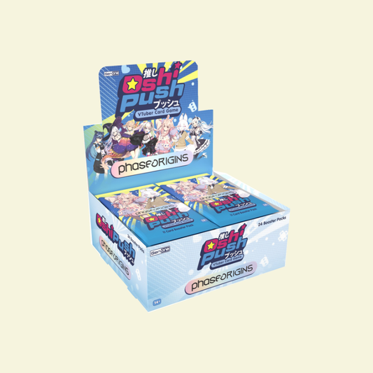 Oshi Push CG - The VTuber Card Game Gen One Phase Origins Booster Box