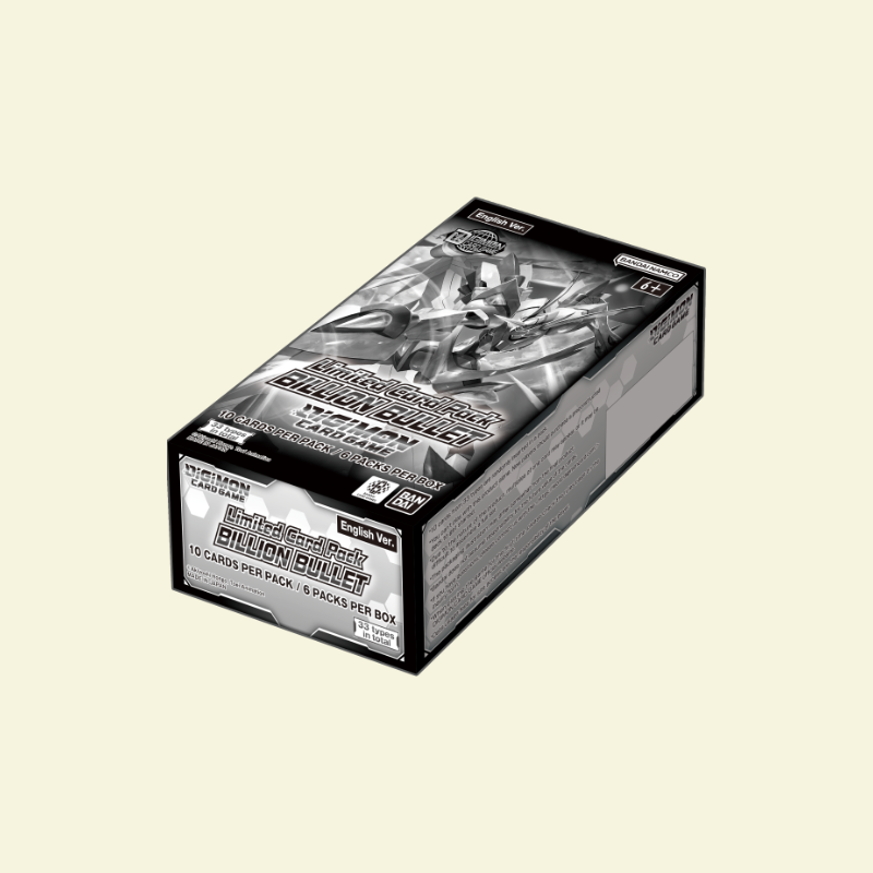 Special Deals] Digimon - CG LM-06 Limited Card Pack Billion Bullet Bo   Derpy Cards
