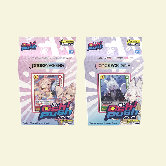 Oshi Push CG - The VTuber Card Game Gen One Phase Origins Starter Deck