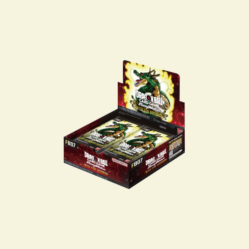 Dragon Ball Super Fusion World - FB07 Wish For Shenron Booster Box Derpy Cards Dragon Ball Super Fusion World - FB07 Wish For Shenron Booster Box Derpy Cards