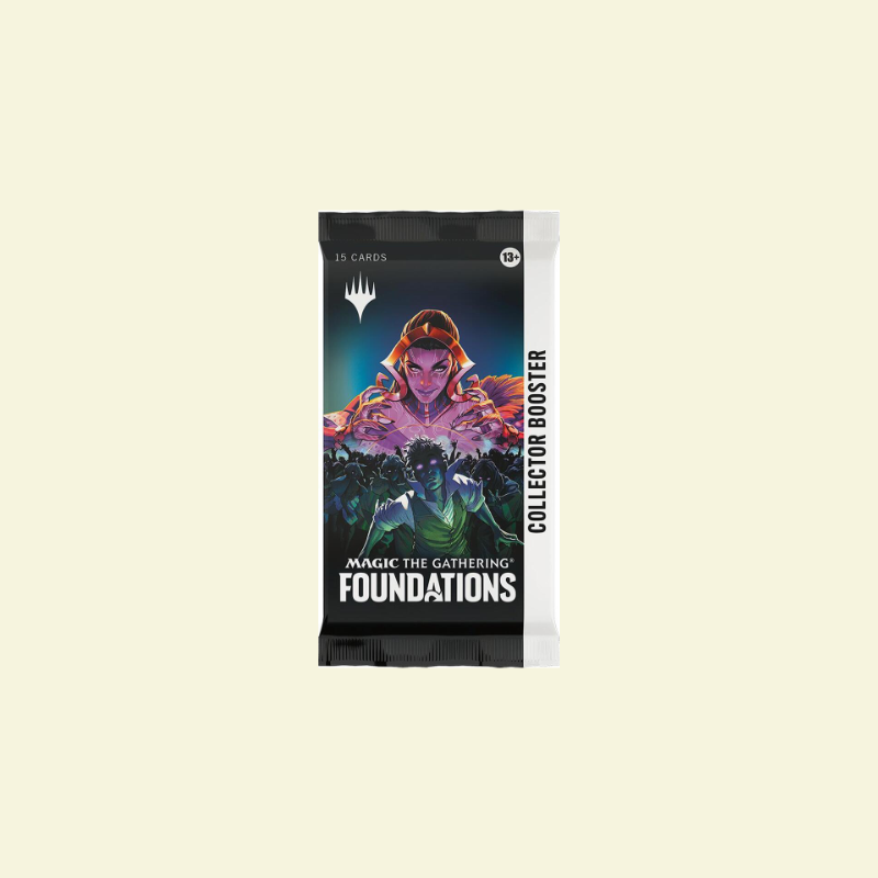 Magic The Gathering - Foundations Collector Booster Pack Derpy Cards Magic The Gathering - Foundations Collector Booster Pack Derpy Cards