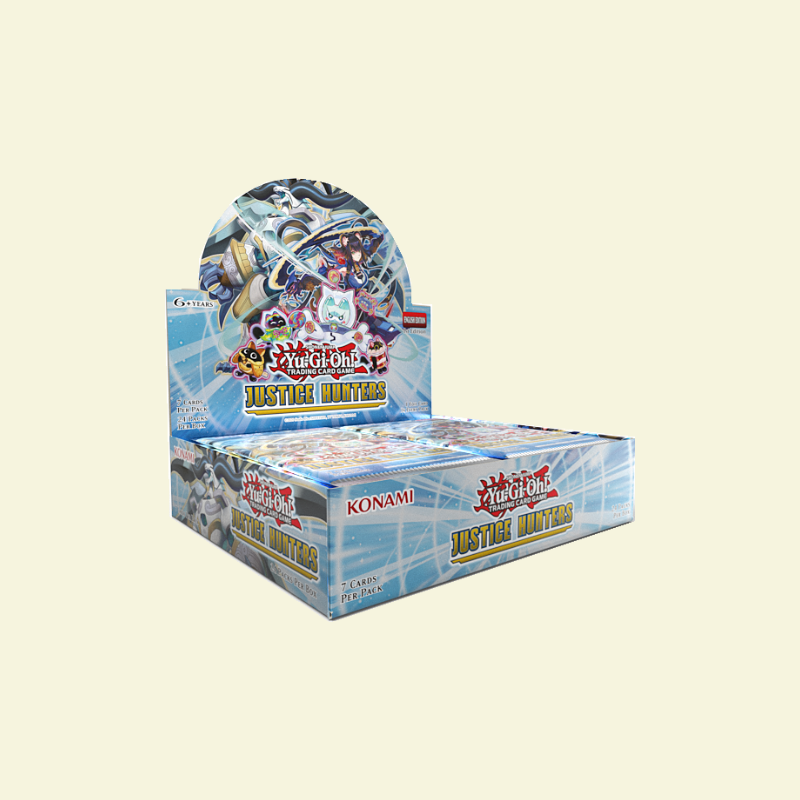 justice hunters booster box Yu-Gi-Oh! Trading Card Game: Justice Hunters Field Center Card Box
