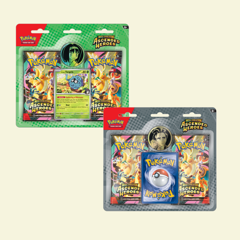 Pokemon - ME2.5 ASCENDED HEROES 2-PACK BLISTER COLLECTION ERIKA