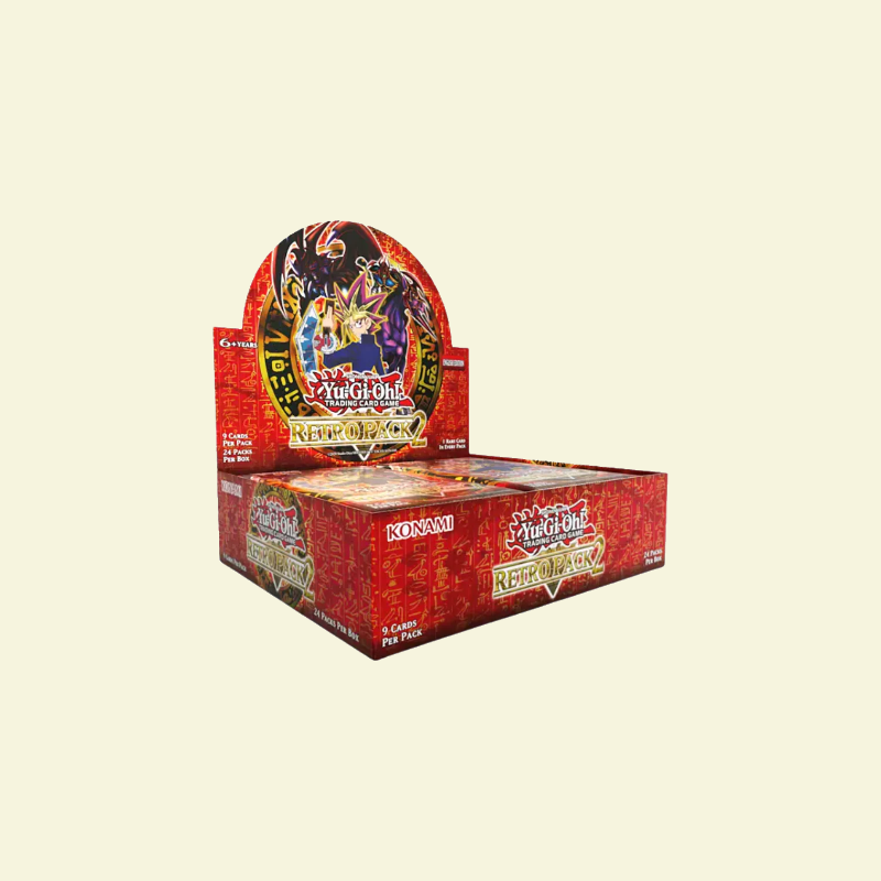 Yu-Gi-Oh! - Retro Pack 2 2025 Reprint Booster Box Derpy Cards Yu-Gi-Oh! - Retro Pack 2 2025 Reprint Booster Box Derpy Cards