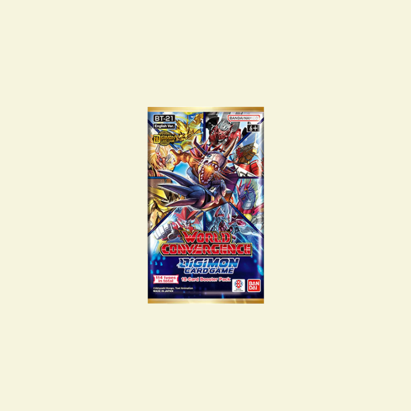 Digimon - BT21 World Convergence Loose Booster Pack