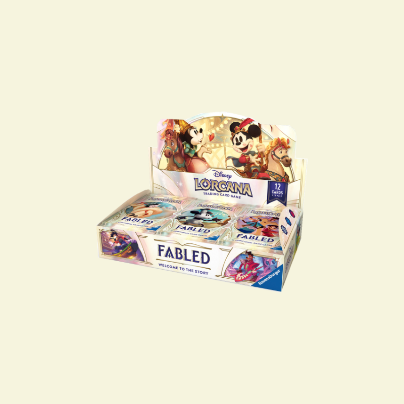 Lorcana - Set 9 Fabled Booster Box Derpy Cards Lorcana - Set 9 Fabled Booster Box Derpy Cards