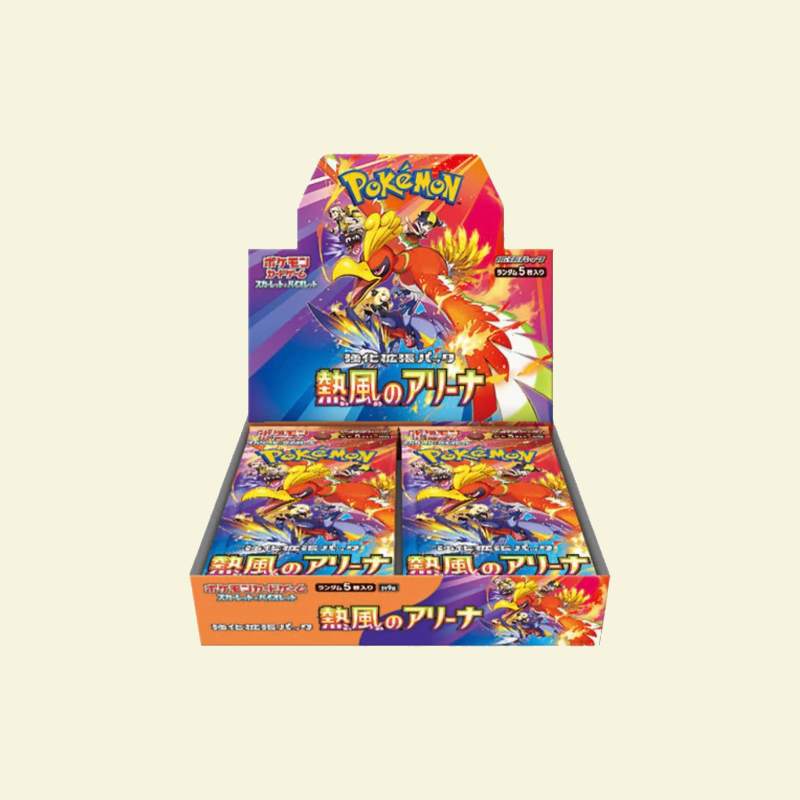 Pokemon - SV9a Heat Wave Arena Japanese Booster Box
