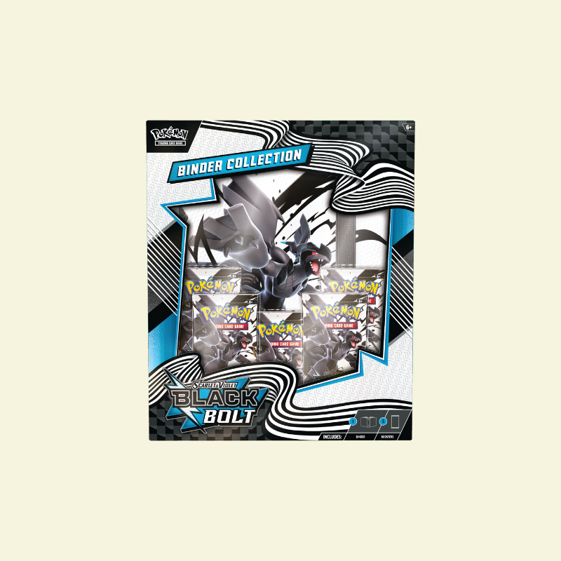 pokemon trading card game: black bolt binder collection Pokemon