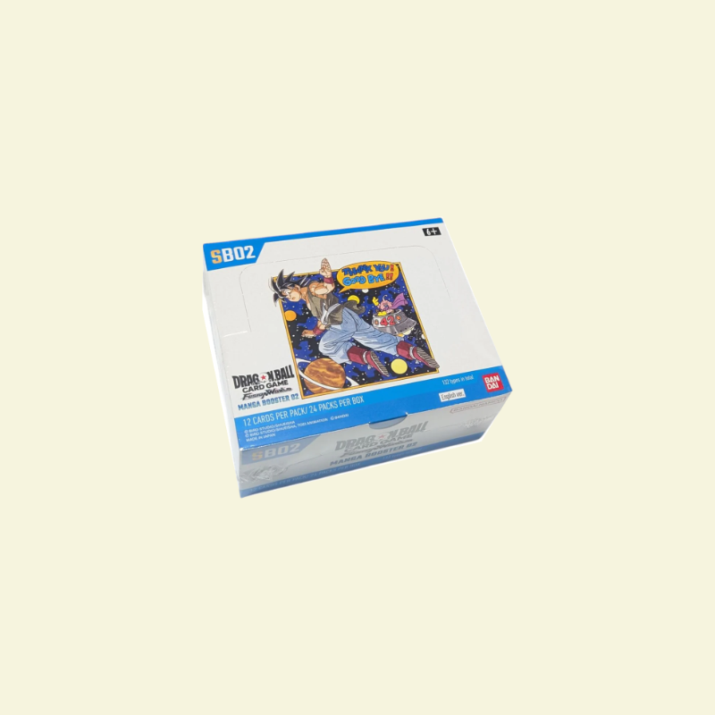 Dragon Ball Super Fusion World - SB02 Manga Booster 2 Booster Box Derpy Cards Dragon Ball Super Fusion World - SB02 Manga Booster 2 Booster Box Derpy Cards