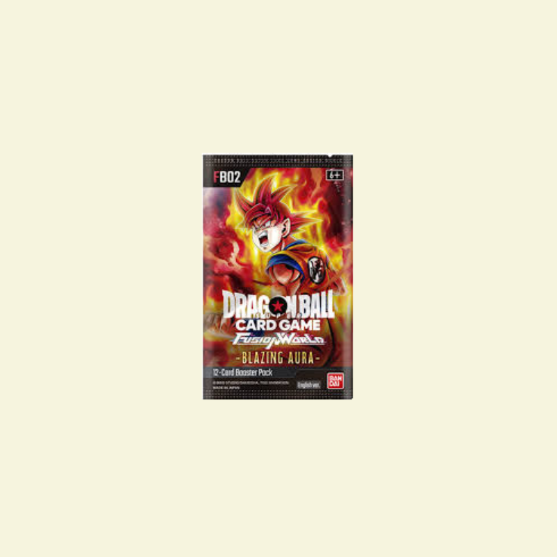 Dragon Ball Super Fusion World - FB02 Blazing Aura Booster Pack Derpy Cards Dragon Ball Super Fusion World - FB02 Blazing Aura Booster Pack Derpy Cards