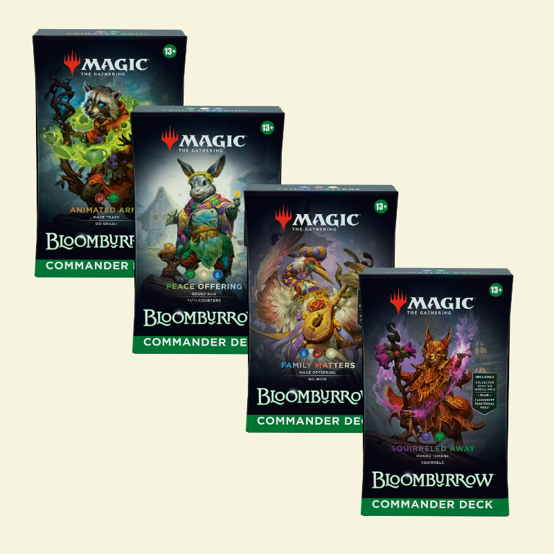 MTG - Bloomburrow Commander Deck Derpy Cards MTG - Bloomburrow Commander Deck Derpy Cards