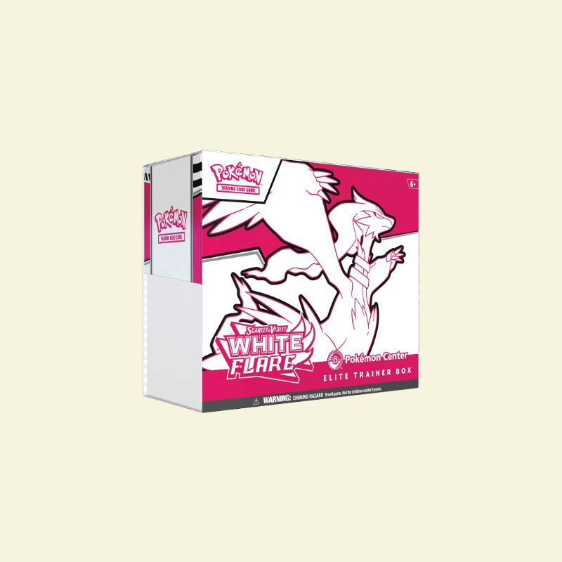 Pokemon - SV White Flare Pokemon Center Elite Trainer Box