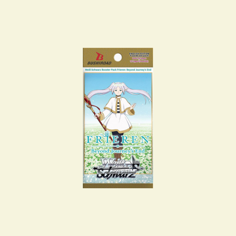 Weiss Schwarz - Frieren Beyond Journey's End Booster Pack Derpy Cards Weiss Schwarz - Frieren Beyond Journey's End Booster Pack Derpy Cards