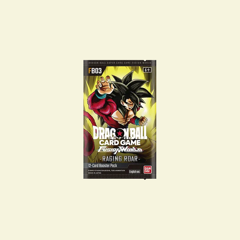 Dragon Ball Super Fusion World - FB03 Raging Roar Booster Pack Derpy Cards Dragon Ball Super Fusion World - FB03 Raging Roar Booster Pack Derpy Cards