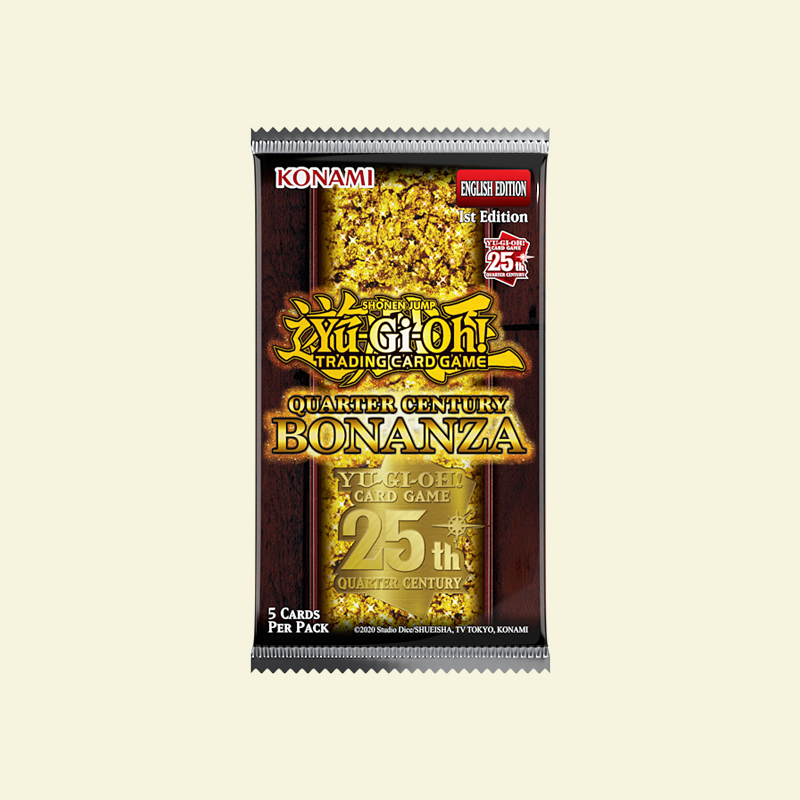 Yu-Gi-Oh! - Quarter Century Bonanza Booster Box Derpy Cards Yu-Gi-Oh! - Quarter Century Bonanza Booster Box Derpy Cards