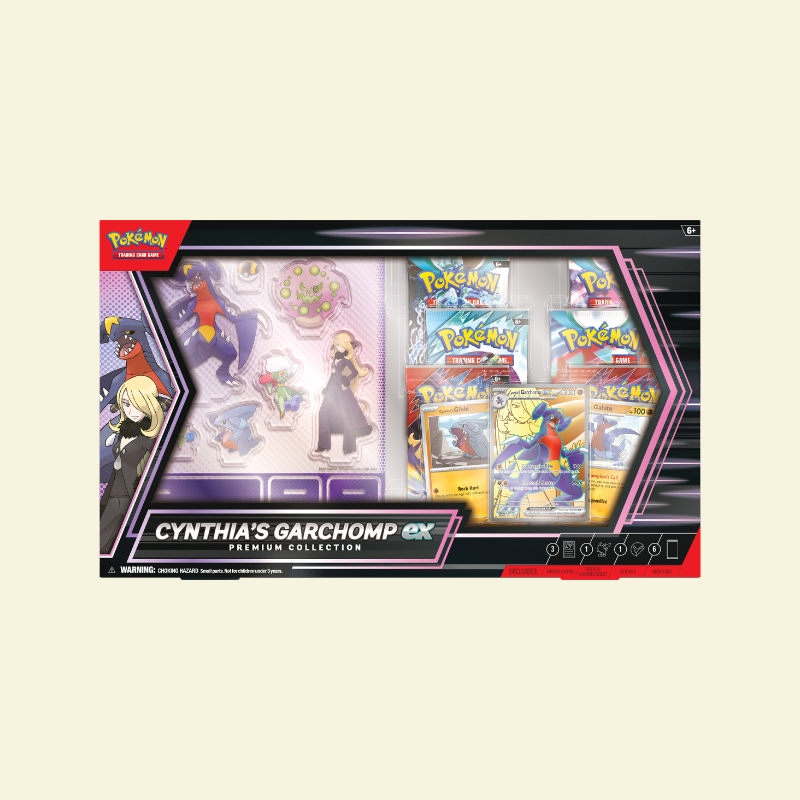 Pokemon - Cynthia's Garchomp ex Premium Collection Box
