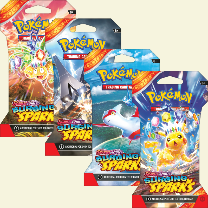 Pokemon - Scarlet & Violet Surging Spark Loose Pack