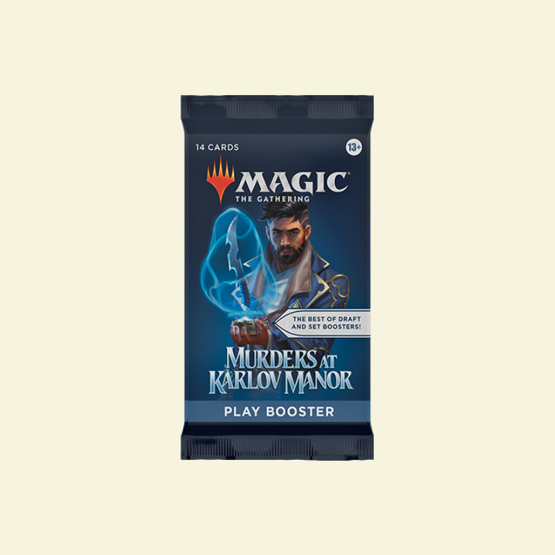 MTG - Murders At Karlov Manor Play Pack Derpy Cards MTG - Murders At Karlov Manor Play Pack Derpy Cards