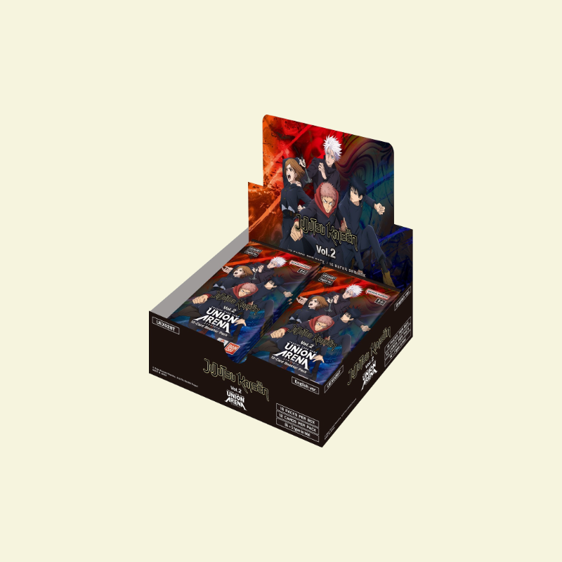 Union Arena - Jujutsu Kaisen Vol 2. Booster Box Derpy Cards Union Arena - Jujutsu Kaisen Vol 2. Booster Box Derpy Cards