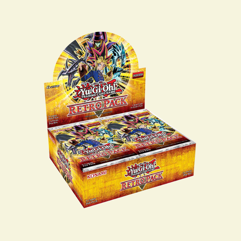 YuGiOh! Retro Pack 1 2024 Reprint Booster Box Derpy Cards