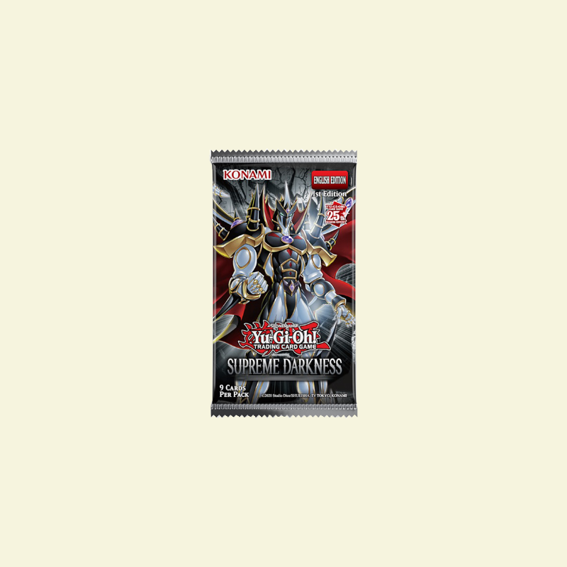 Yu-Gi-Oh! - Supreme Darkness Booster Pack Derpy Cards Yu-Gi-Oh! - Supreme Darkness Booster Pack Derpy Cards
