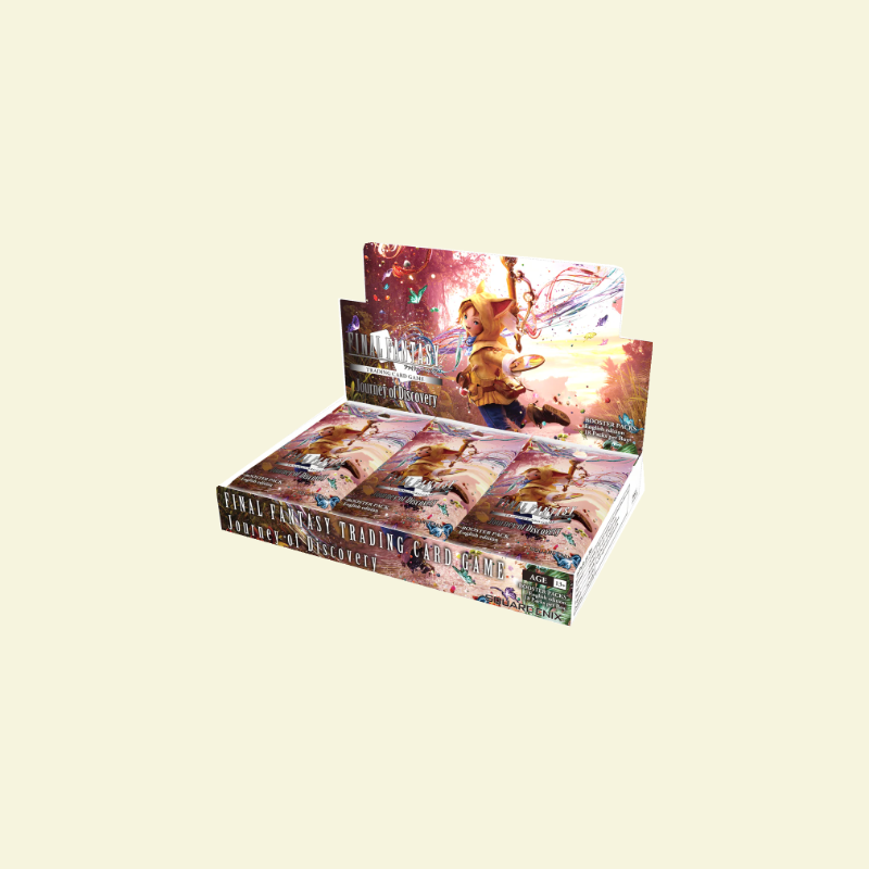 Final Fantasy TCG - Set 27 Journey of Discovery Booster Box Derpy Cards Final Fantasy TCG - Set 27 Journey of Discovery Booster Box Derpy Cards