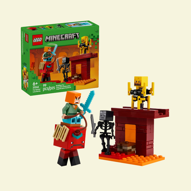 Lego - Minecraft: The Nether Lava Battle Set