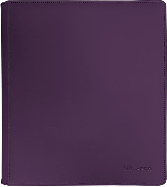 Ultra Pro - ZIP Binder Pro Vivid 12 Pocket Midnight Plum