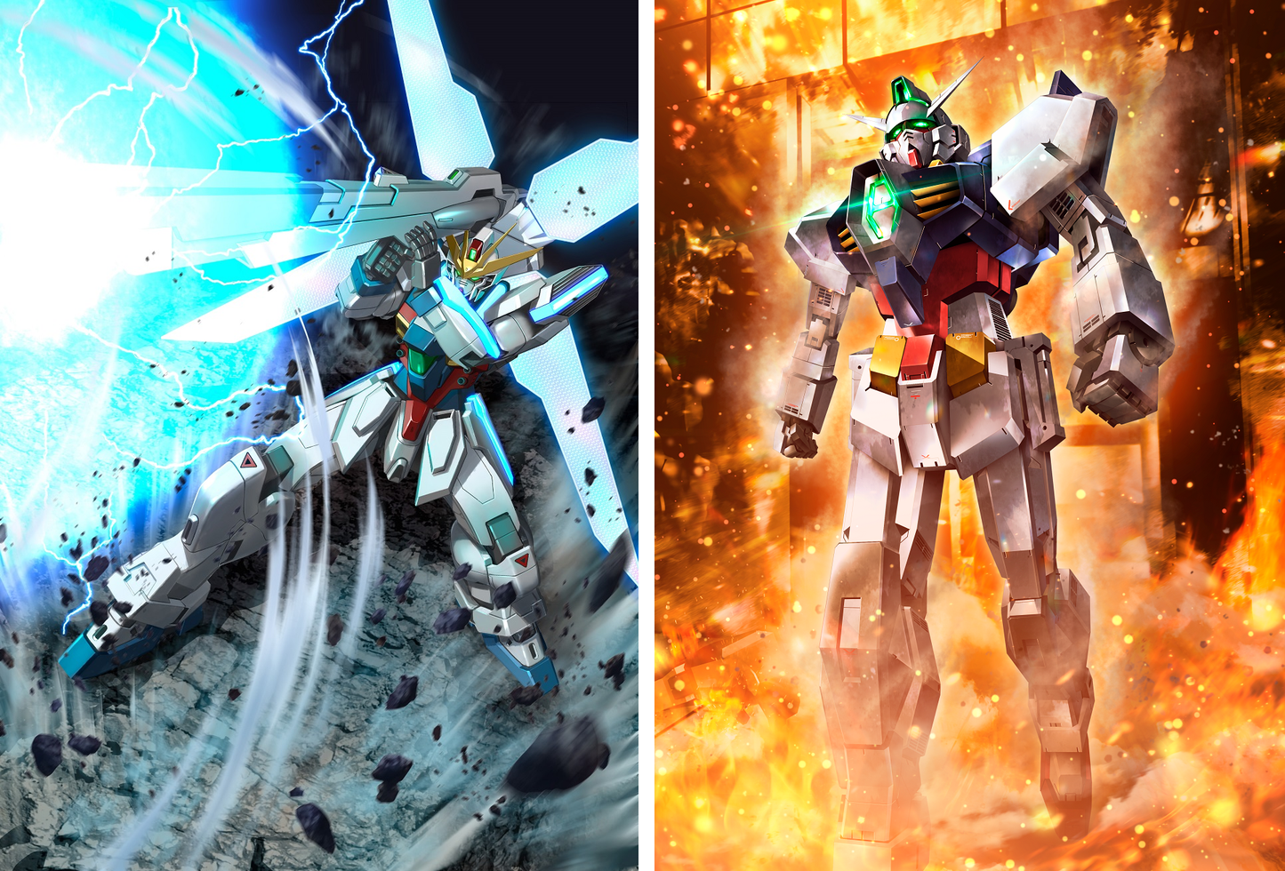 Gundam CG - GD02 Dual Impact Booster Box