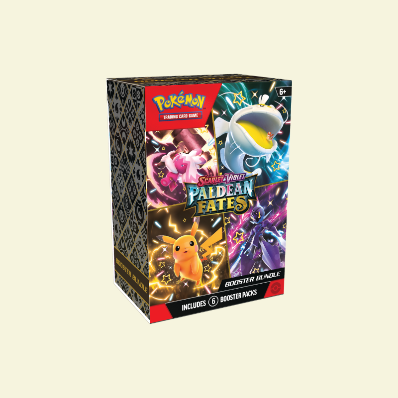 Pokemon - SV4.5 Paldean Fates Booster Bundle