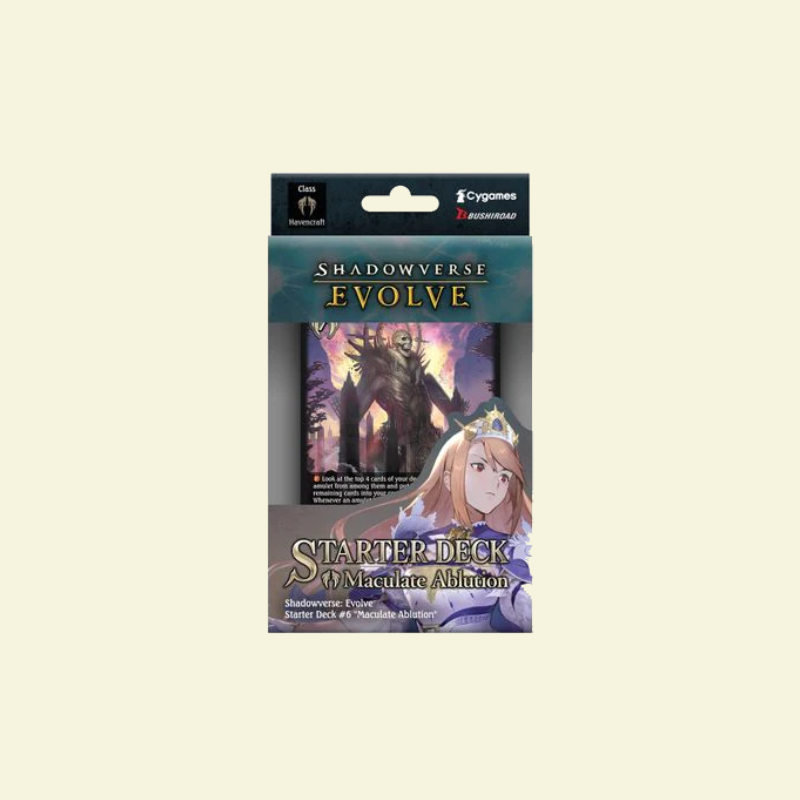 Shadowverse Evolve - Starter Deck 6 Maculate Ablution