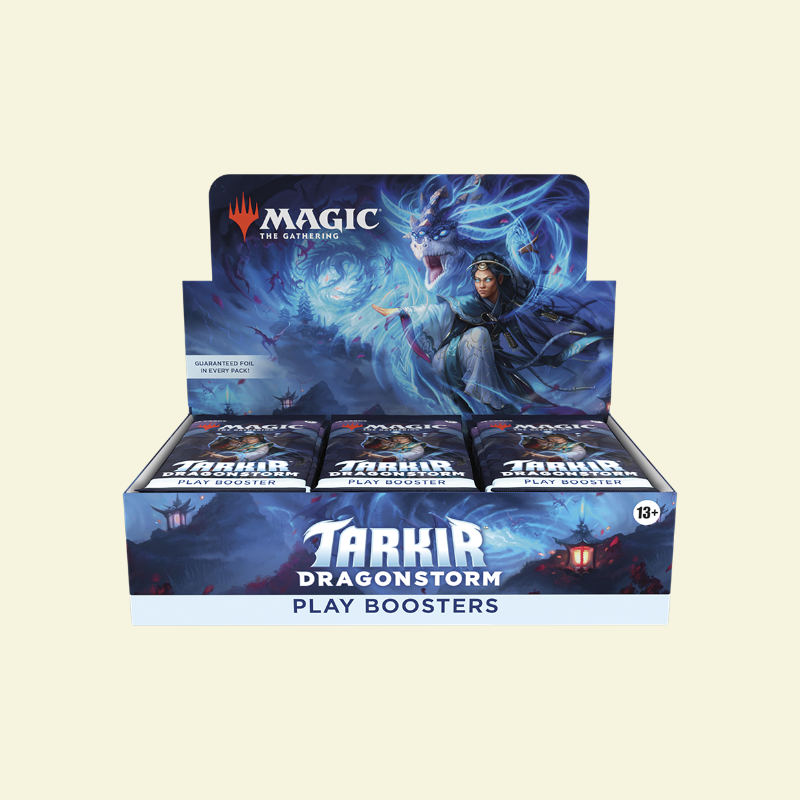 Magic The Gathering - Tarkir Dragonstorm Play Booster Box Derpy Cards Magic The Gathering - Tarkir Dragonstorm Play Booster Box Derpy Cards