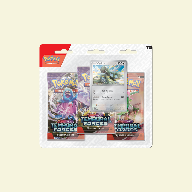 Pokemon - Temporal Forces 3 Pack Blister