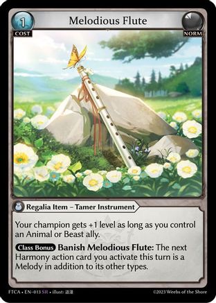 Melodious Flute (SR)