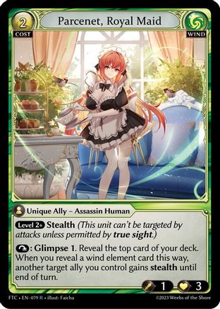 Parenet, Royal Maid