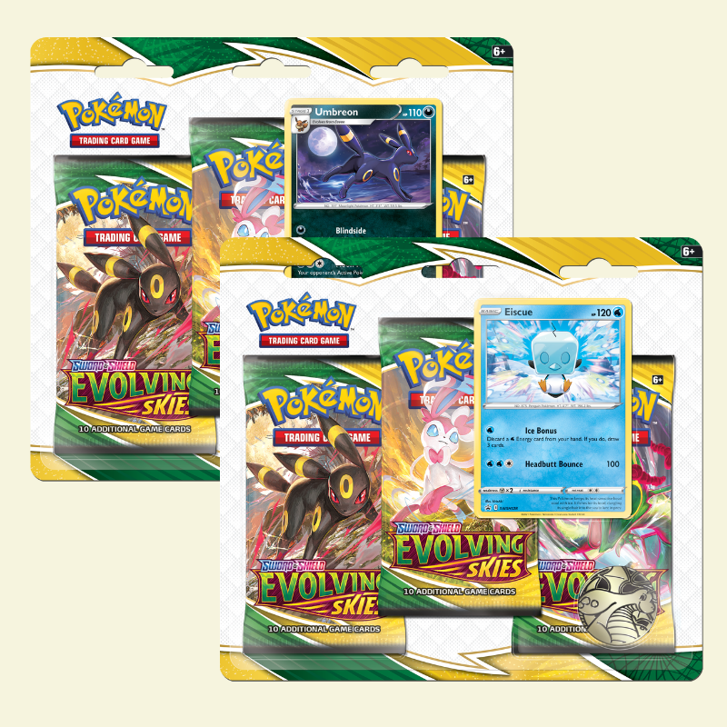Pokémon - Evolving Skies 3 Pack Blister