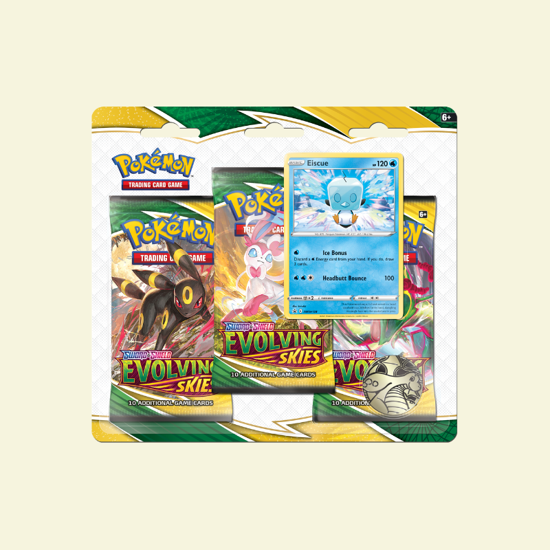 Pokémon - Evolving Skies 3 Pack Blister
