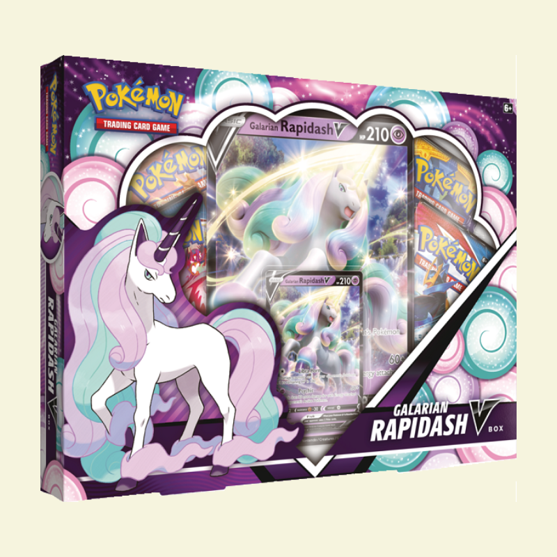 Pokémon - Galarian Rapidash V Box