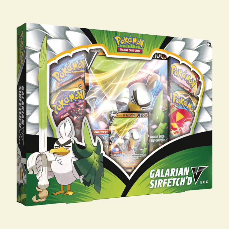 Pokémon - Galarian Sirfetch'd V Box