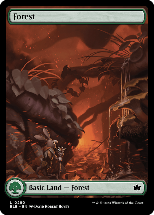Forest (BLB-280) - Bloomburrow Foil