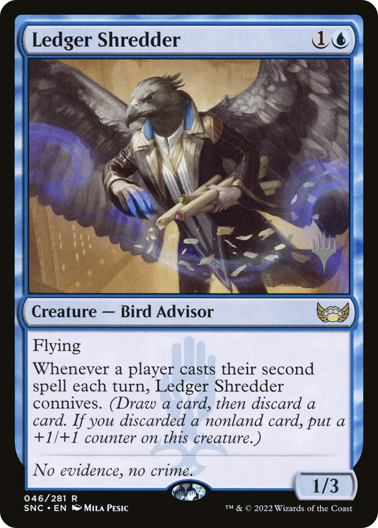 Ledger Shredder  Promo-Stamped