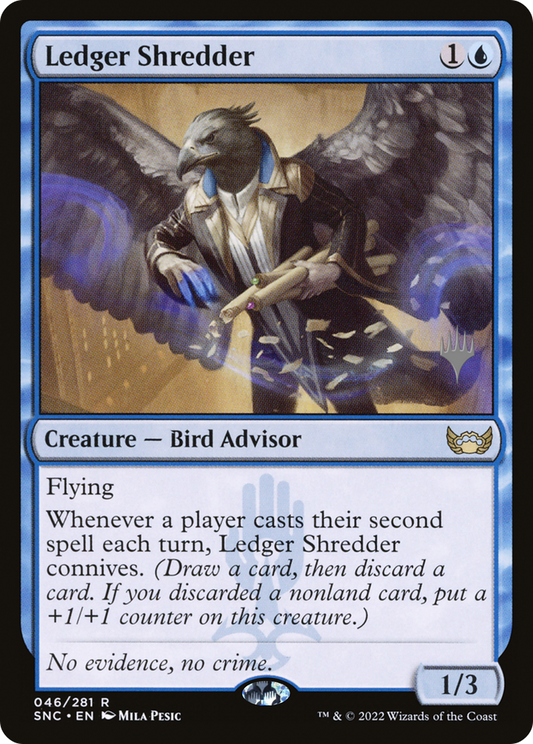 Ledger Shredder  Promo-Stamped