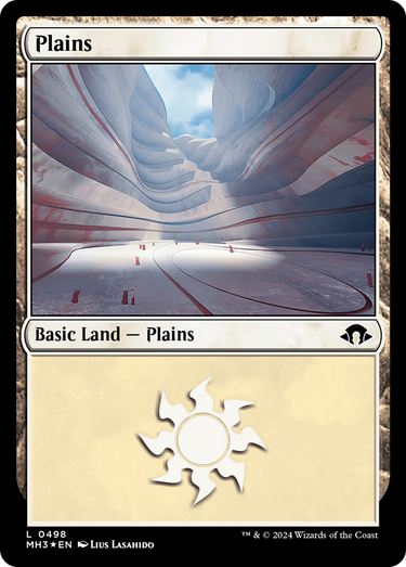 Plains (0498) (Ripple Foil) (MH3-498) - Modern Horizons 3 Foil