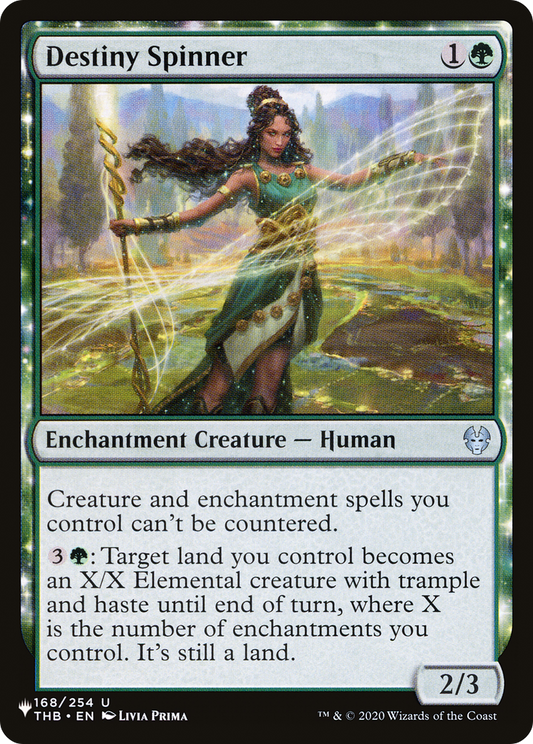 Destiny Spinner (LIST-168/254) - The List: (enchantment)