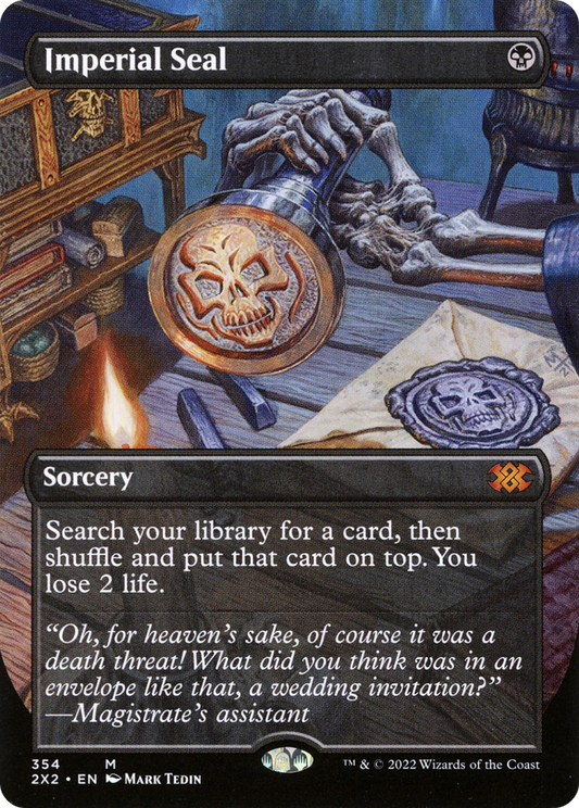 Imperial Seal Borderless Foil