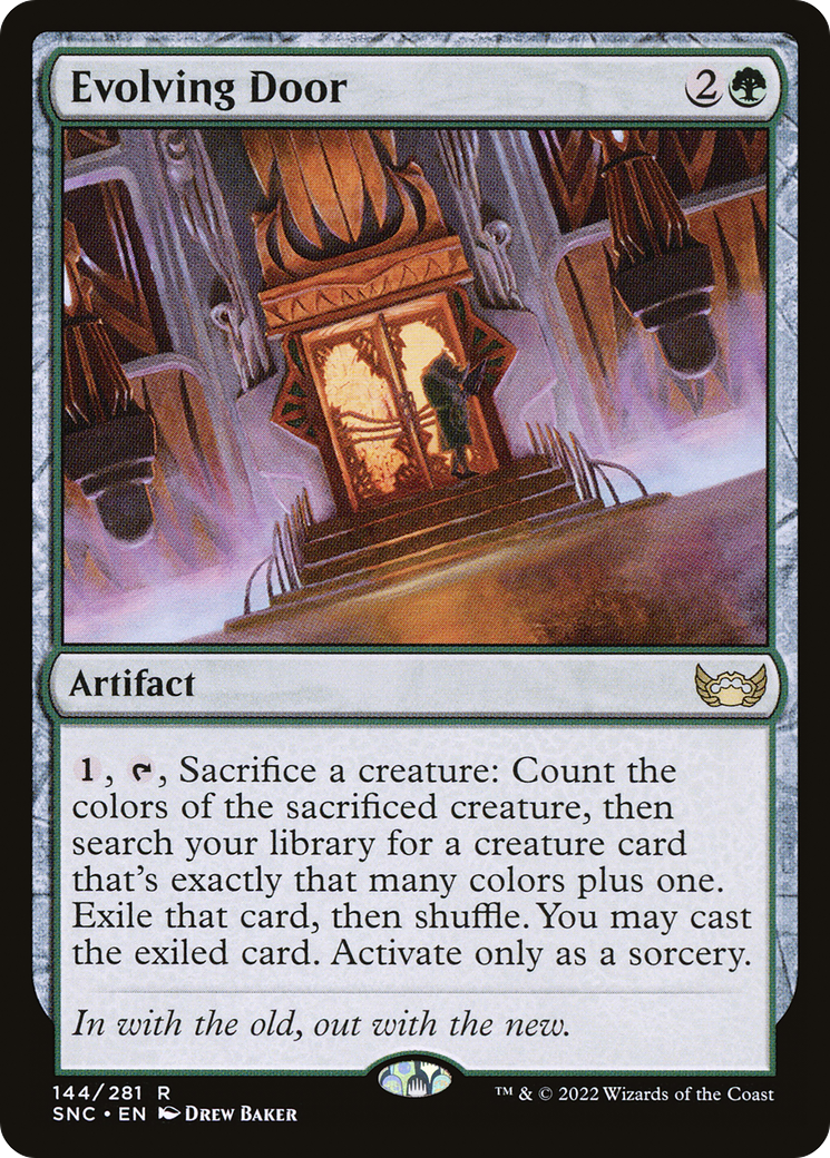 Evolving Door (SNC-144) - Streets of New Capenna