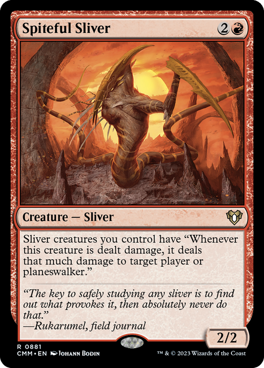 Spiteful Sliver (CMM-881) - Commander Masters